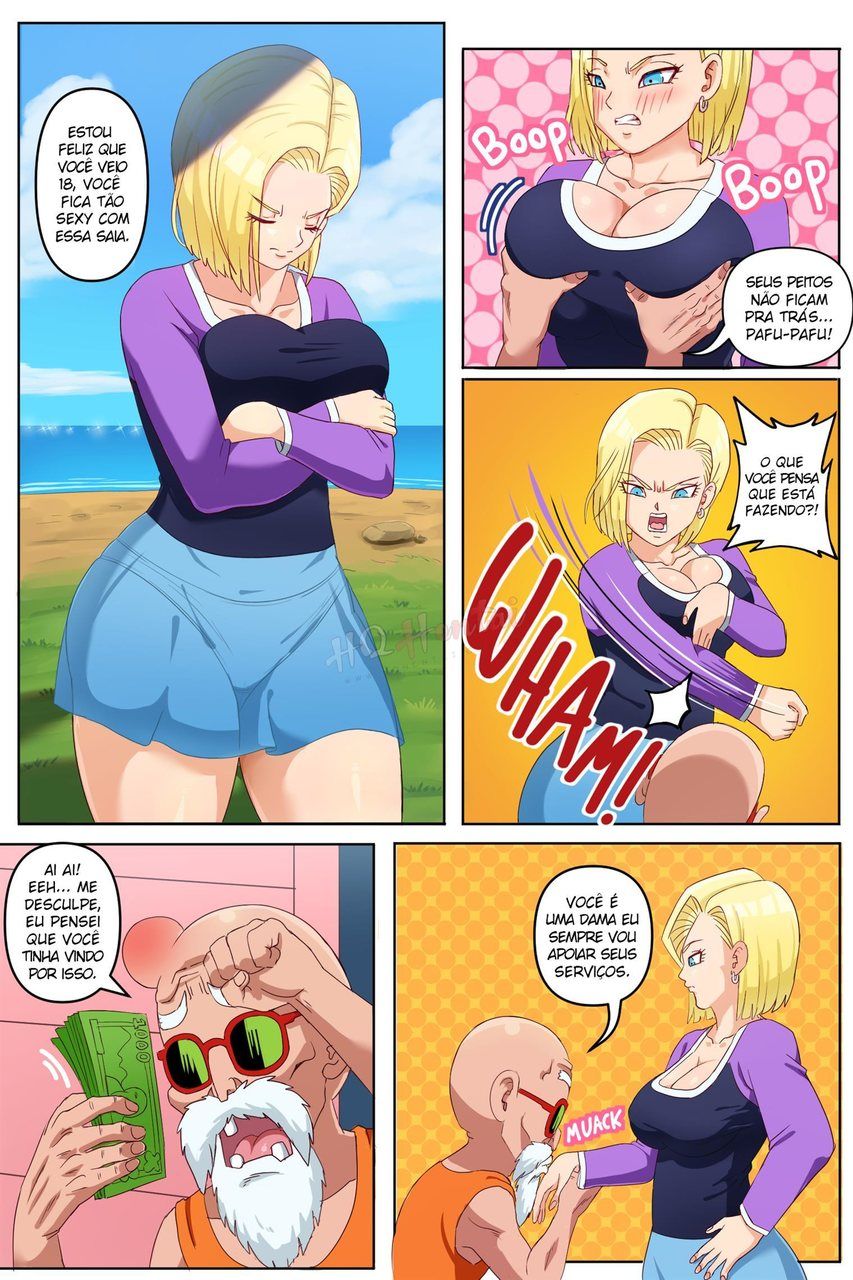 Página 3 do quadrinho adulto: A 18 virou acompanhante – Leia completo em XCOMICS