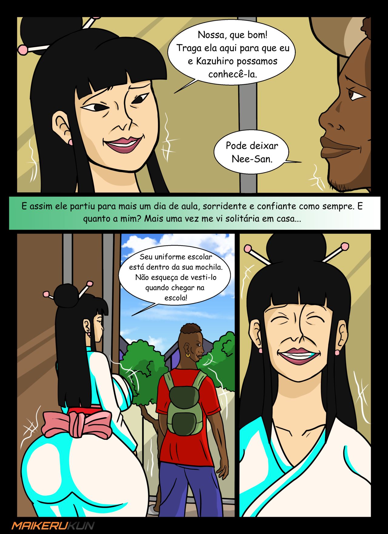 Página 5 do quadrinho adulto: A ajuda da cunhada – Leia completo em XCOMICS