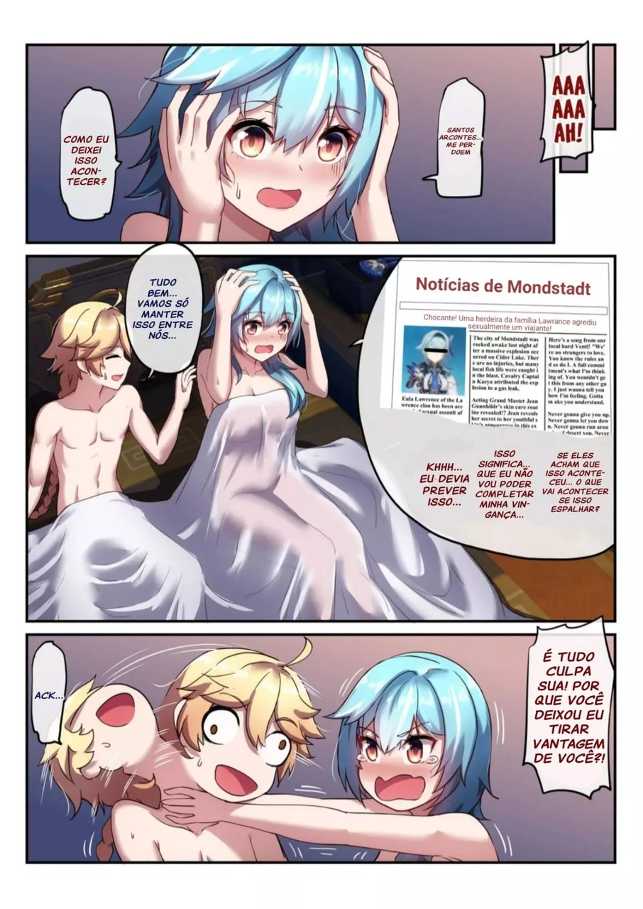 Página 24 do quadrinho adulto: A bebedeira de Eula – Leia completo em XCOMICS
