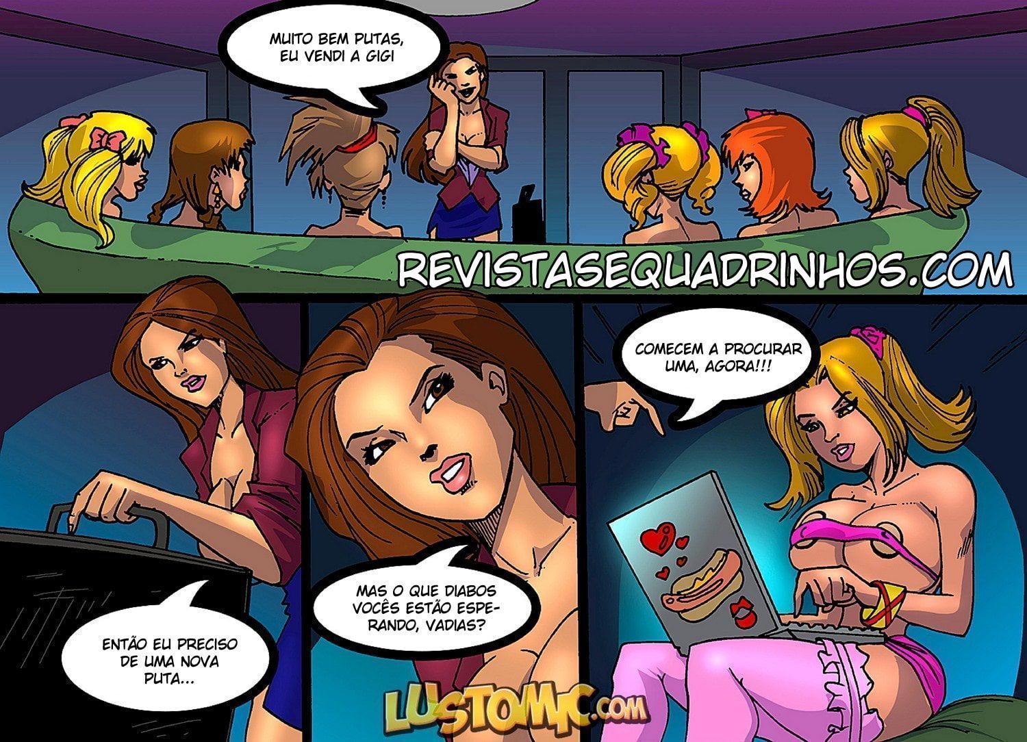 Página 7 do quadrinho adulto: A boneca sexual – Leia completo em XCOMICS