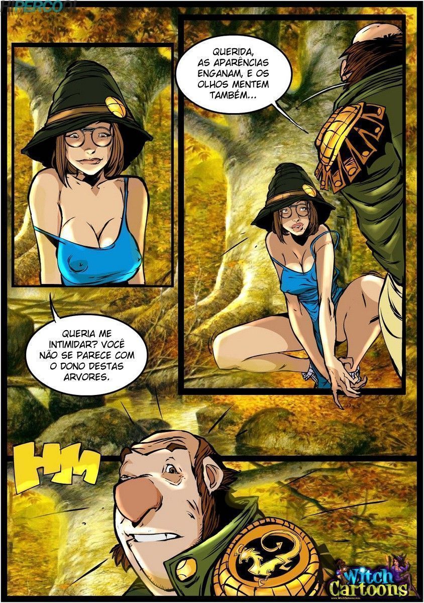Página 8 do quadrinho adulto: A Bruxa Putinha – Leia completo em XCOMICS