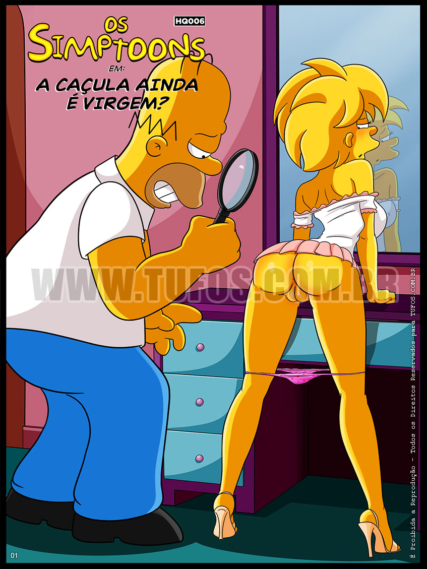 Página 1 do quadrinho adulto: A caçula ainda é virgem? – Leia completo em XCOMICS