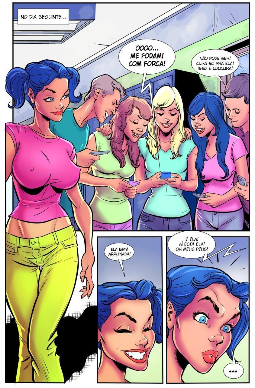 Página 13 do quadrinho adulto: A capitã gostosa da torcida – Leia completo em XCOMICS