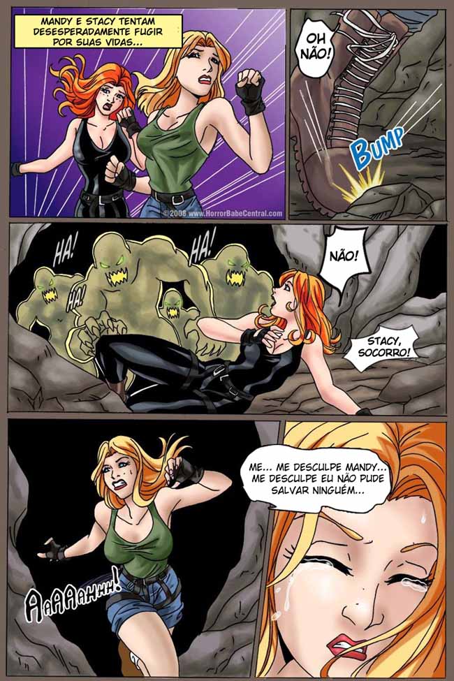 Página 11 do quadrinho adulto: A Caverna do Terror e do Sexo – Leia completo em XCOMICS