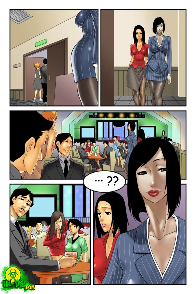 Página 4 do quadrinho adulto: A Conferência – Leia completo em XCOMICS