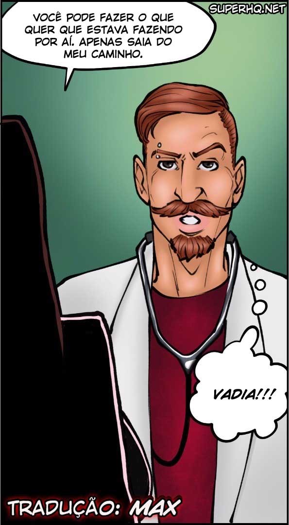 Página 11 do quadrinho adulto: A doutora vadia – Leia completo em XCOMICS