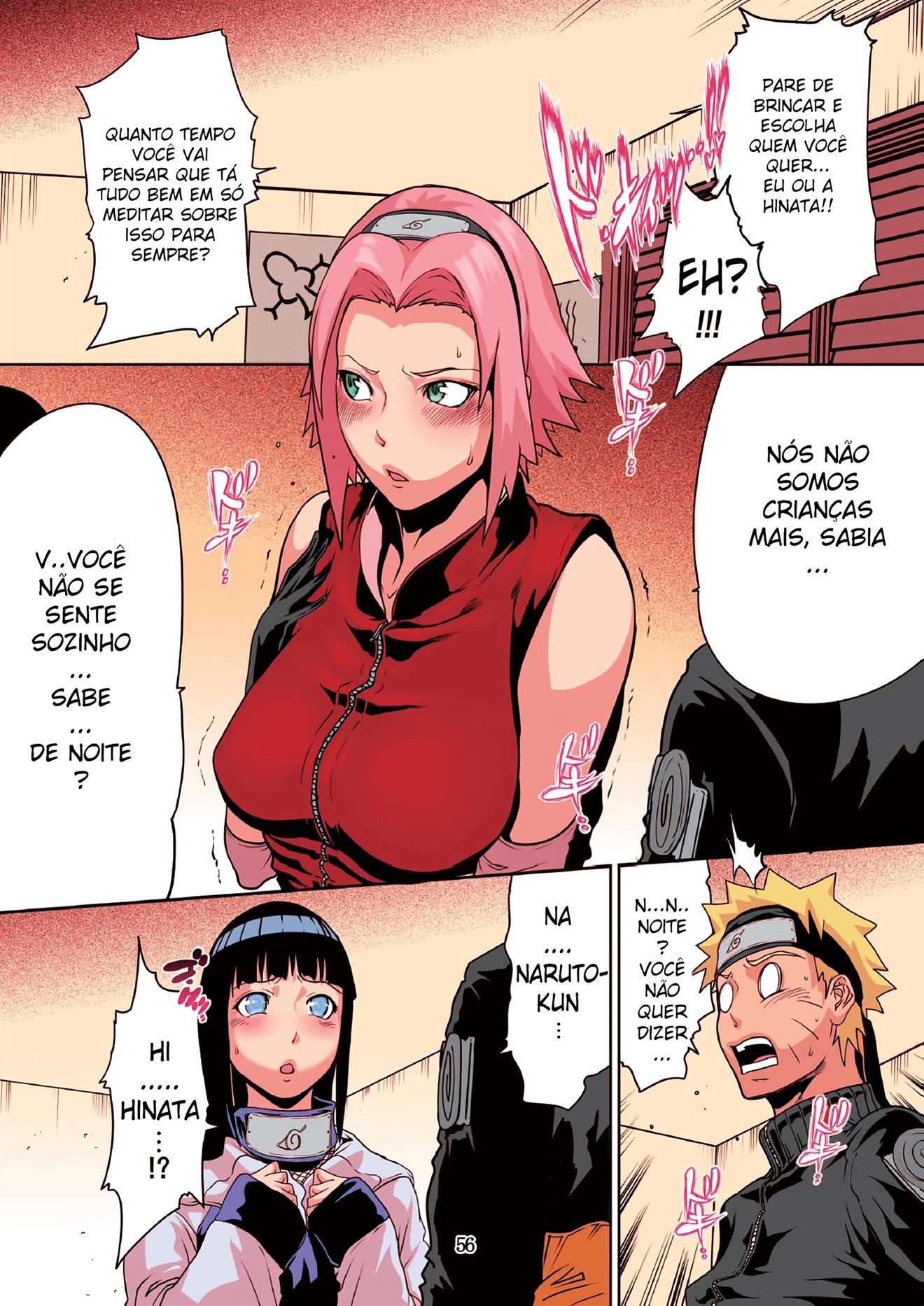 Página 4 do quadrinho adulto: A escolha de Naruto – Leia completo em XCOMICS