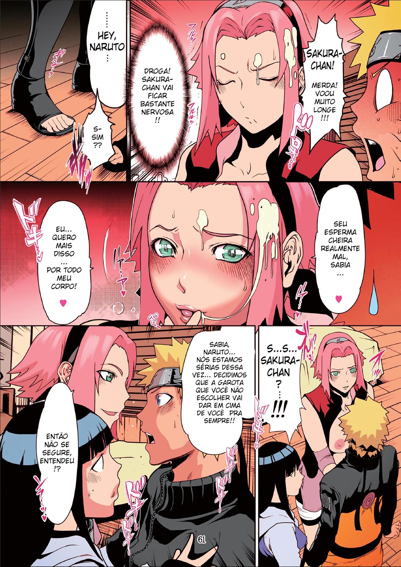 Página 9 do quadrinho adulto: A escolha de Naruto – Leia completo em XCOMICS