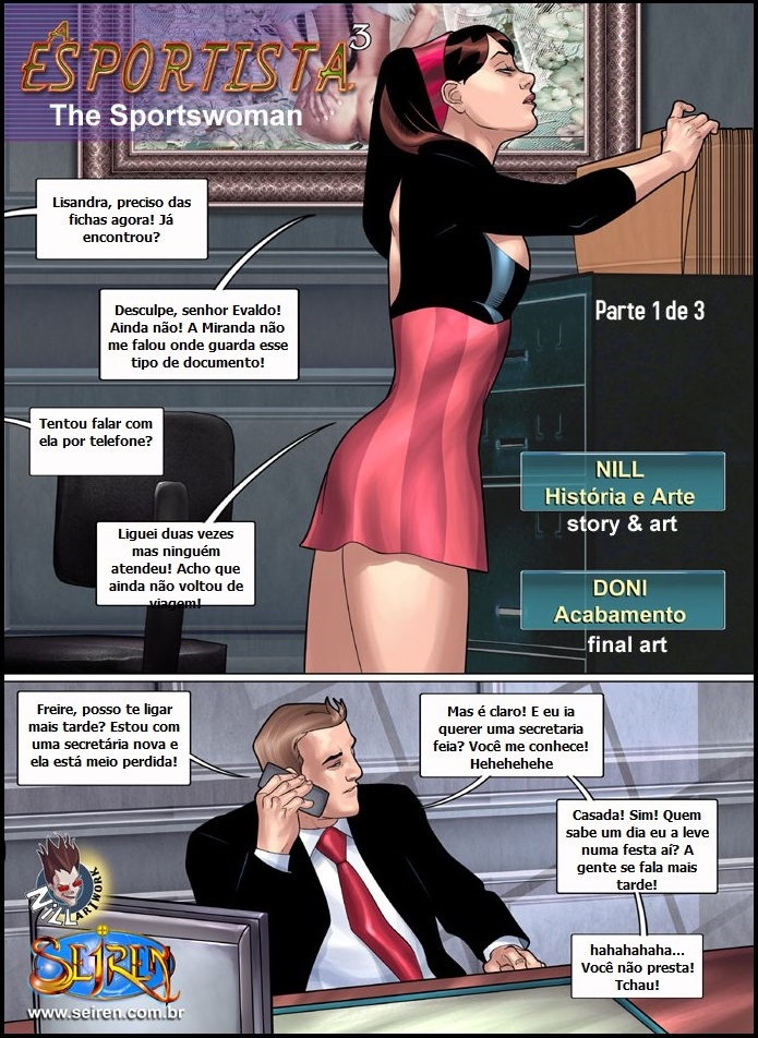 Página 2 do quadrinho adulto: A Esportista 3 – Leia completo em XCOMICS