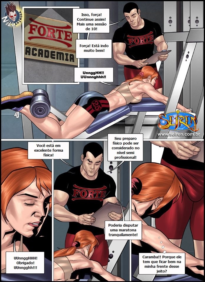 Página 6 do quadrinho adulto: A Esportista 3 – Leia completo em XCOMICS