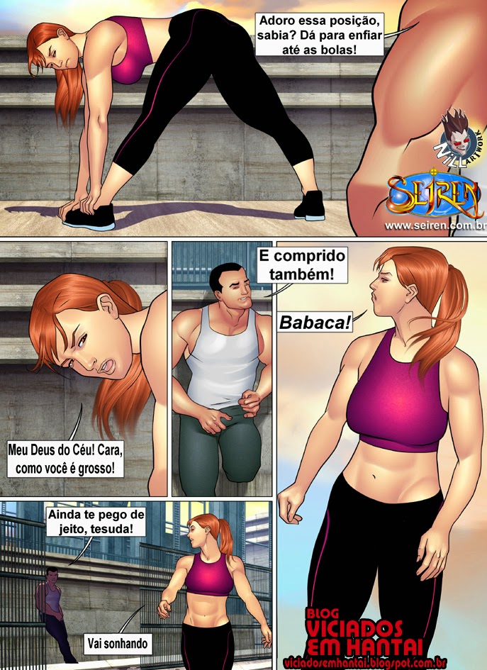 Página 5 do quadrinho adulto: A Esportista Parte 1 – Leia completo em XCOMICS
