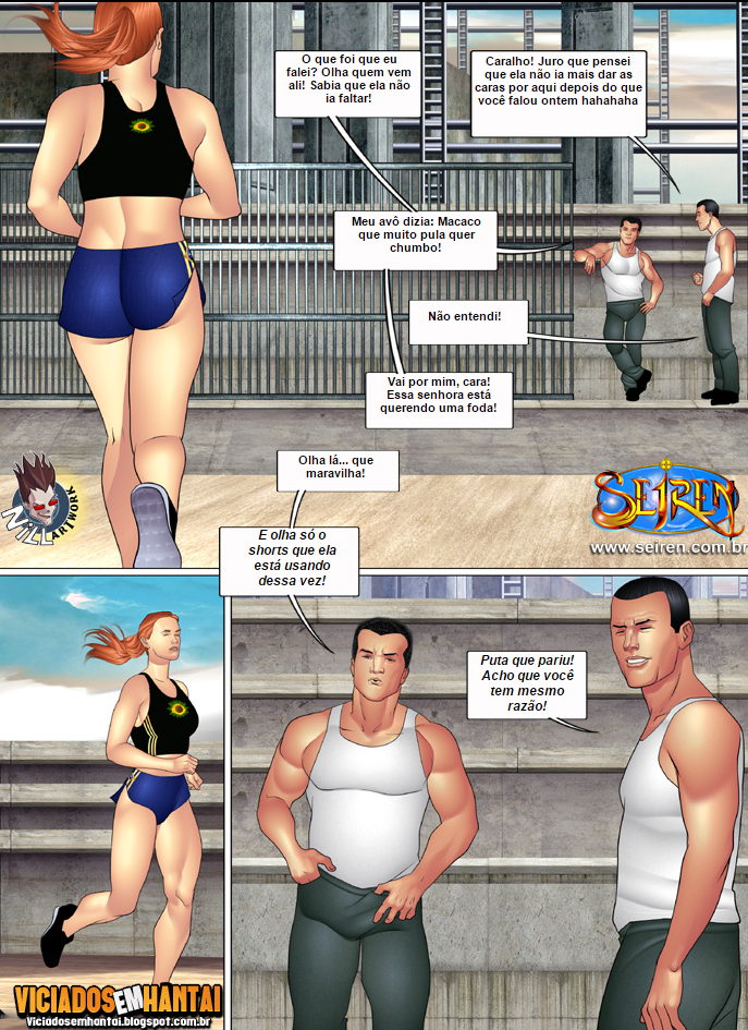 Página 4 do quadrinho adulto: A Esportista Parte 2 – Leia completo em XCOMICS