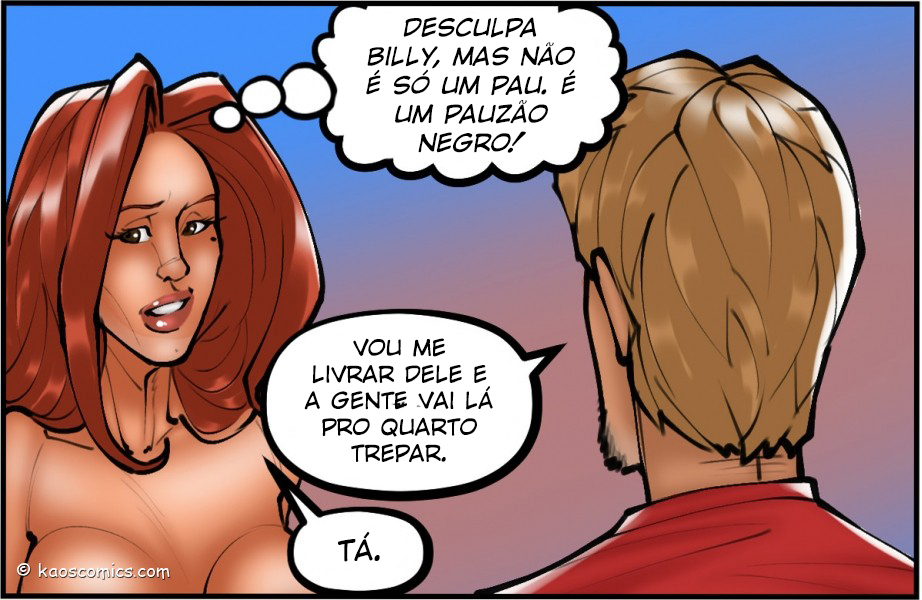 Página 101 do quadrinho adulto: A esposa e o jardineiro negão 2 – Leia completo em XCOMICS