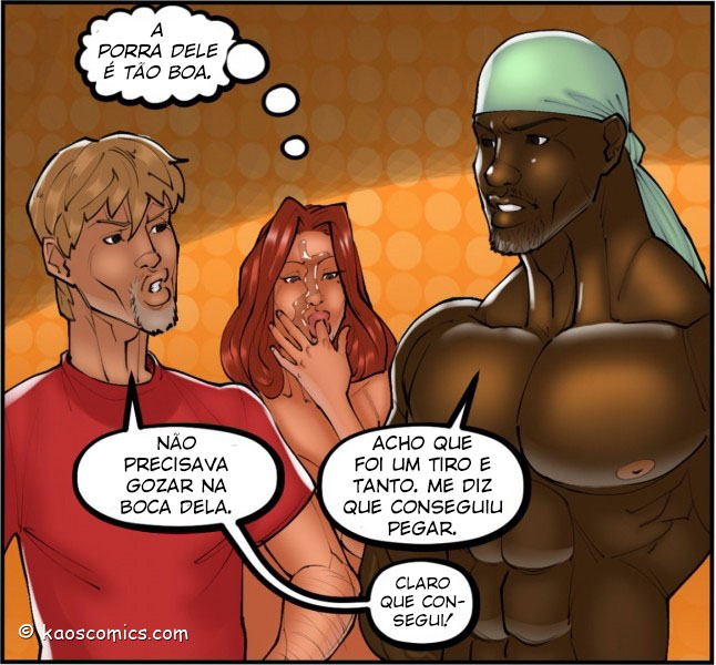 Página 85 do quadrinho adulto: A esposa e o jardineiro negão 2 – Leia completo em XCOMICS