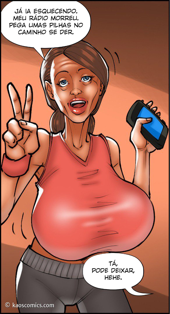 Página 3 do quadrinho adulto: A esposa e o jardineiro negão 3 – Leia completo em XCOMICS