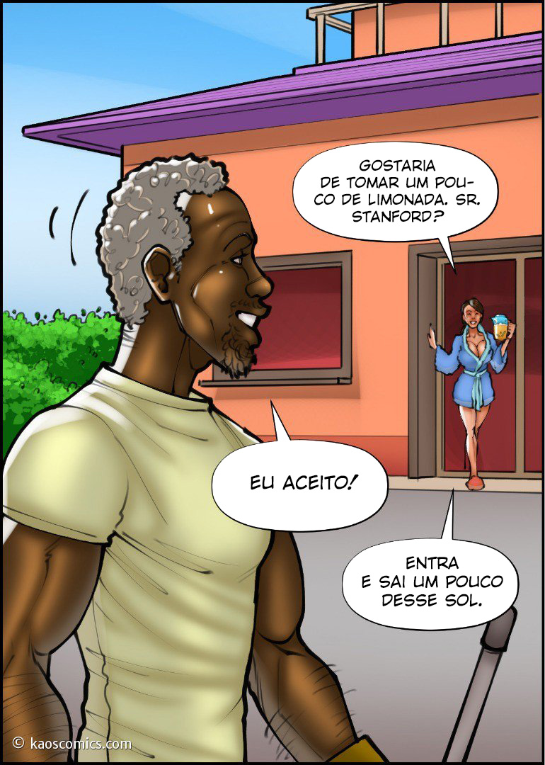 Página 56 do quadrinho adulto: A esposa e o jardineiro negão 3 – Leia completo em XCOMICS