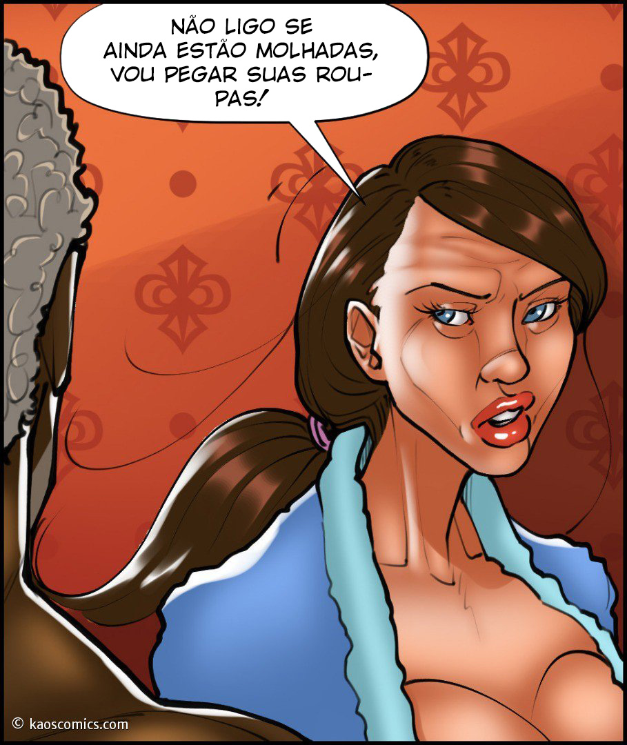 Página 71 do quadrinho adulto: A esposa e o jardineiro negão 3 – Leia completo em XCOMICS