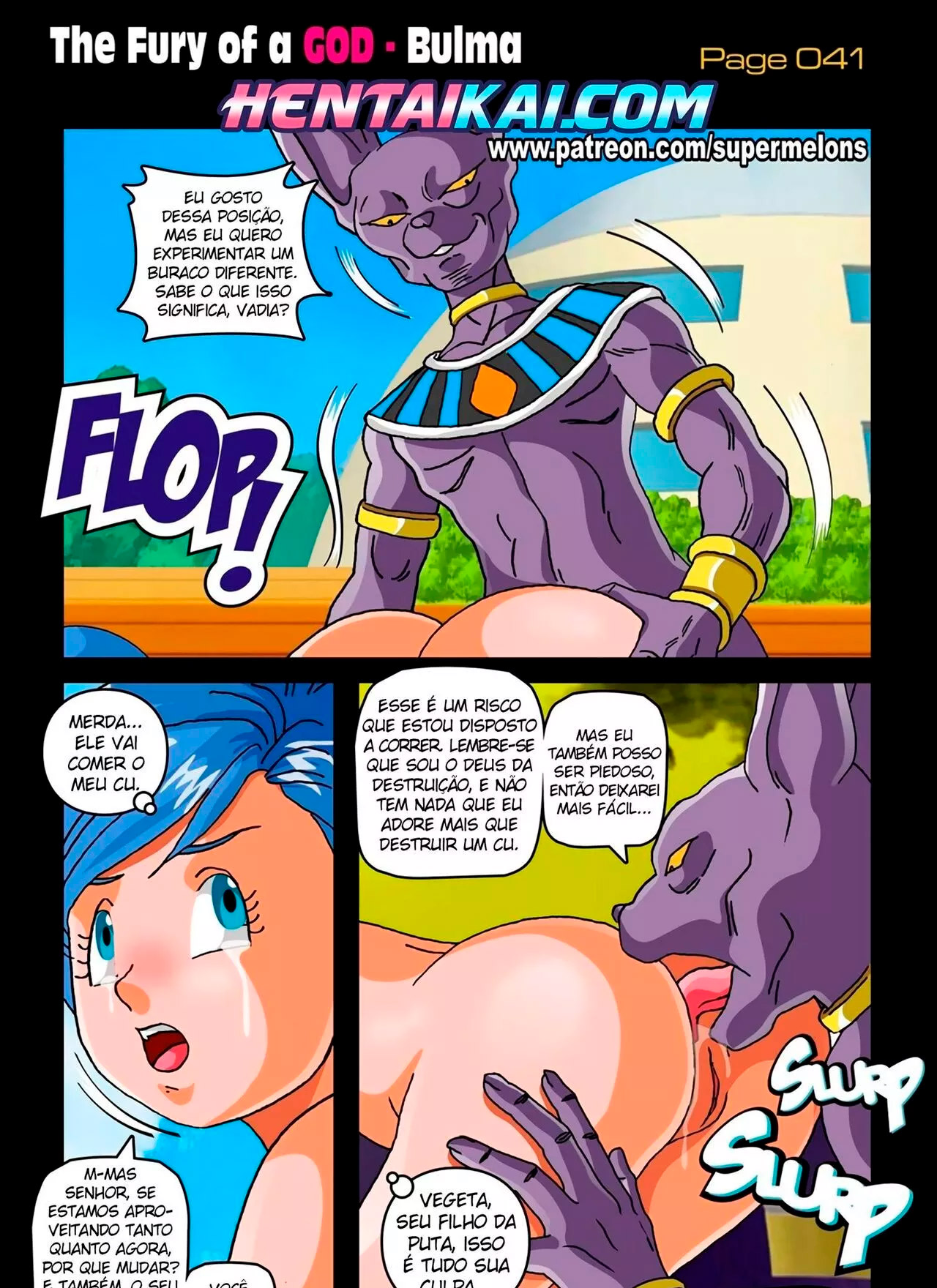 Página 43 do quadrinho adulto: A fúria do Deus da Destruição – Leia completo em XCOMICS