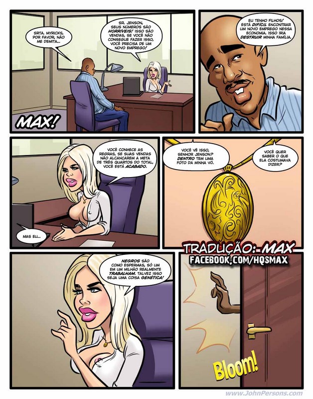 Página 2 do quadrinho adulto: A maldição do caralho negro – Leia completo em XCOMICS