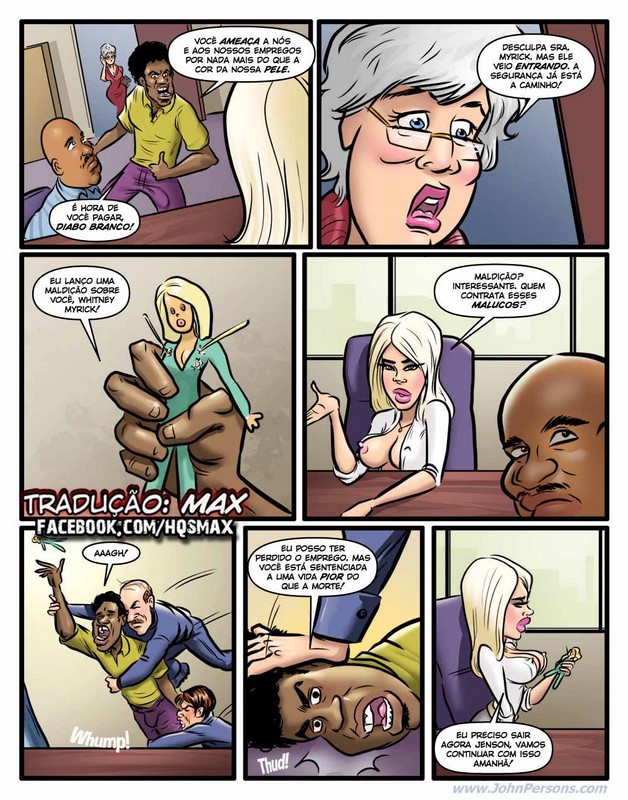 Página 3 do quadrinho adulto: A maldição do caralho negro – Leia completo em XCOMICS