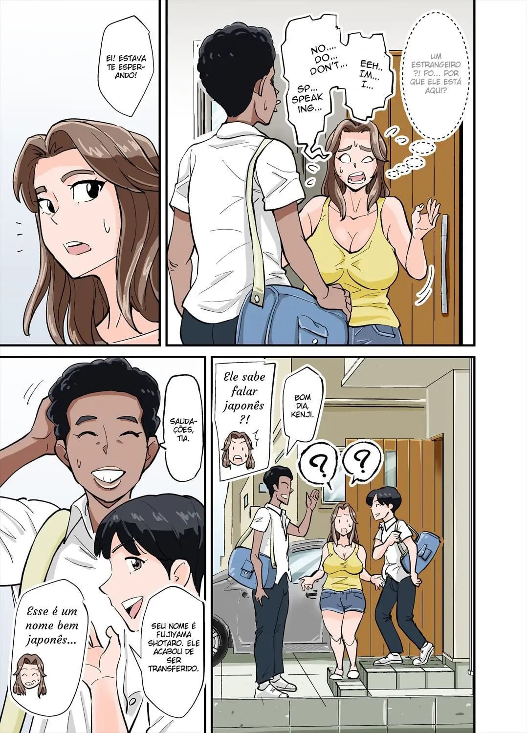 Página 3 do quadrinho adulto: A milf solitária – Leia completo em XCOMICS