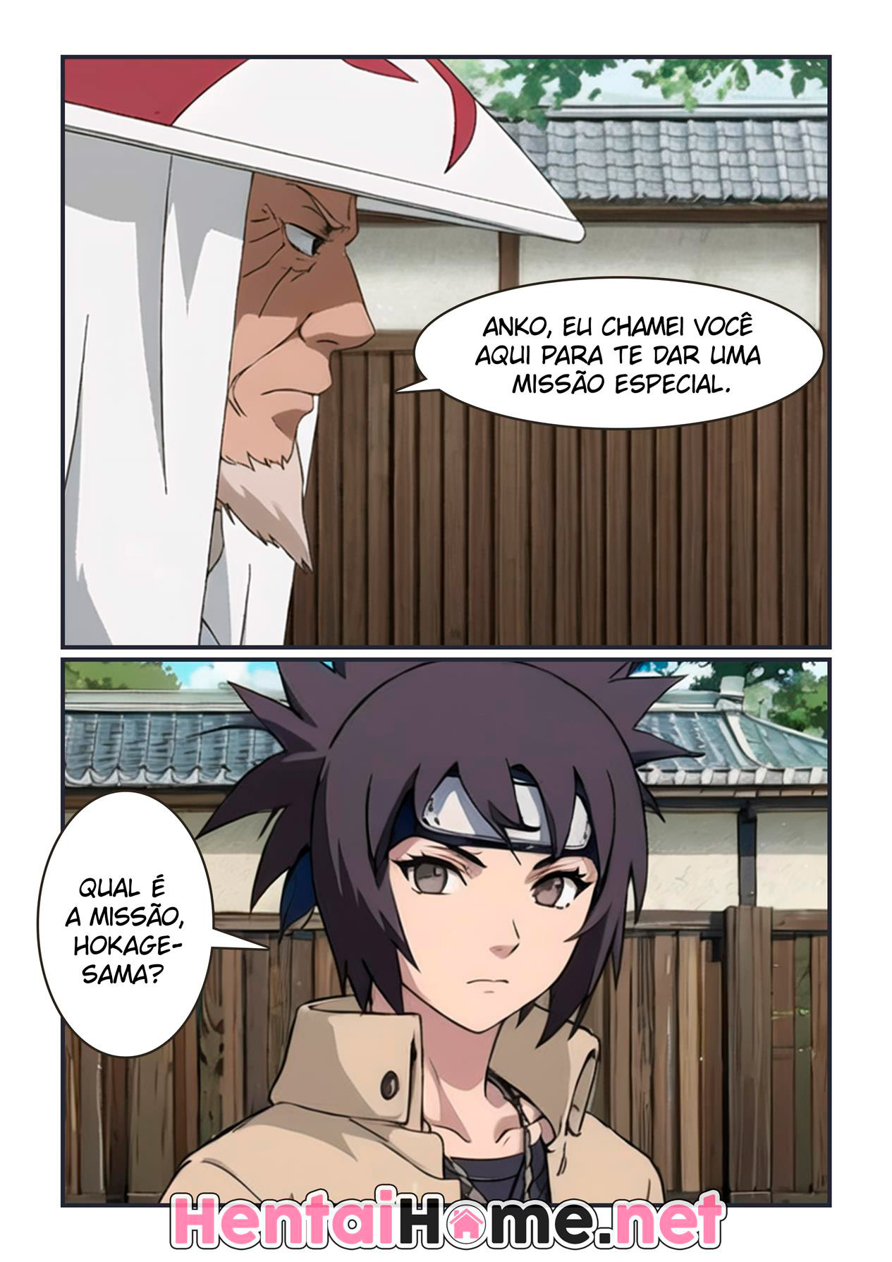 Página 2 do quadrinho adulto: A missão secreta de Anko – Leia completo em XCOMICS