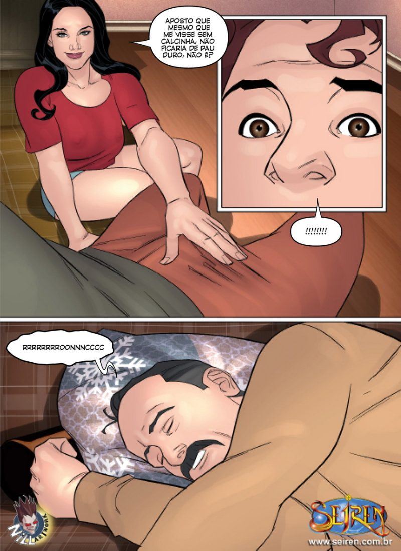 Página 10 do quadrinho adulto: A mulher gostosa do amigo – Leia completo em XCOMICS