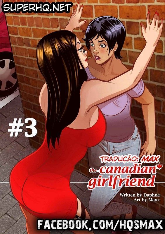 Página 1 do quadrinho adulto: A Namorada Canadense – Leia completo em XCOMICS