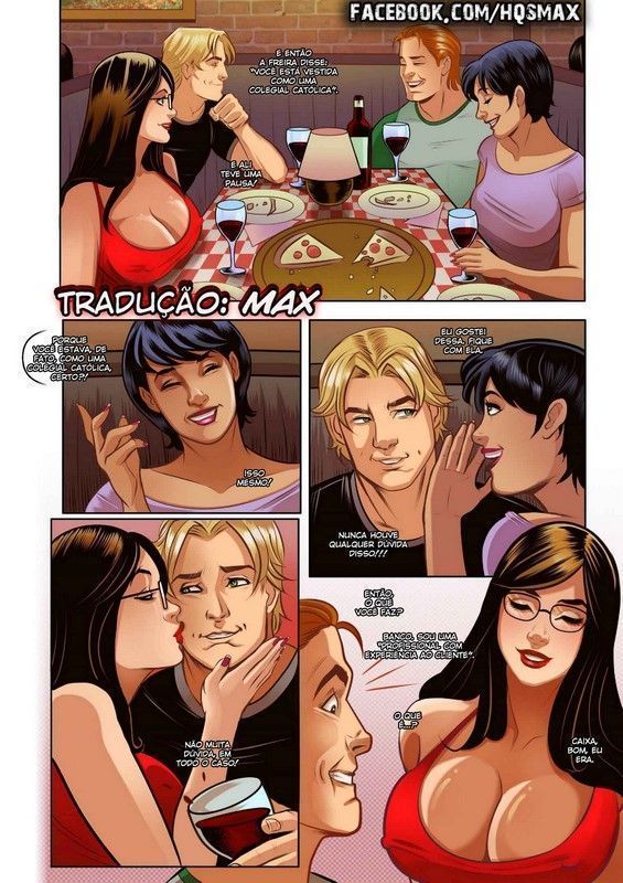 Página 2 do quadrinho adulto: A Namorada Canadense – Leia completo em XCOMICS