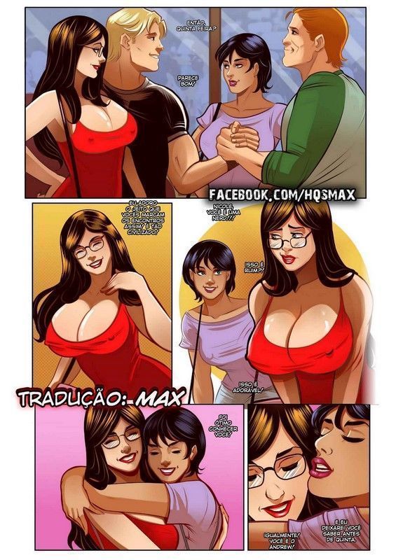 Página 8 do quadrinho adulto: A Namorada Canadense – Leia completo em XCOMICS