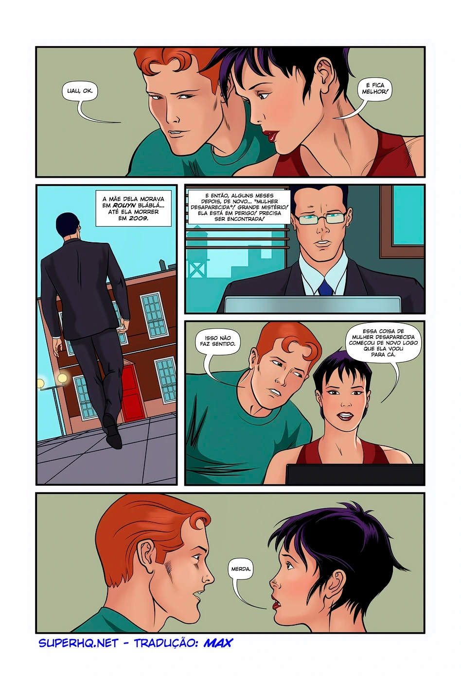 Página 3 do quadrinho adulto: A Namorada Canadense Parte 10 – Leia completo em XCOMICS