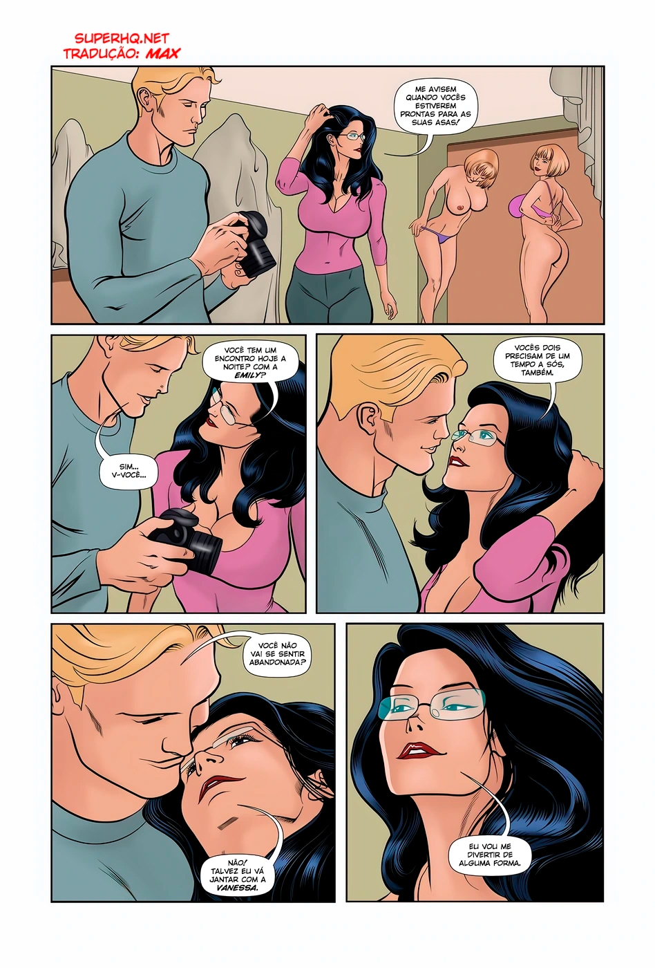 Página 7 do quadrinho adulto: A Namorada Canadense Parte 10 – Leia completo em XCOMICS