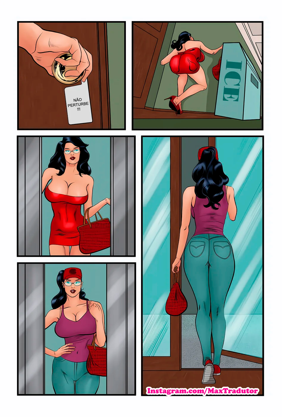 Página 4 do quadrinho adulto: A Namorada Canadense Parte 11 – Leia completo em XCOMICS