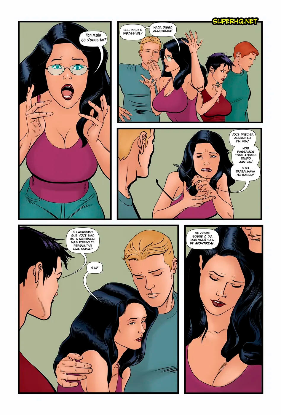 Página 6 do quadrinho adulto: A Namorada Canadense Parte 11 – Leia completo em XCOMICS
