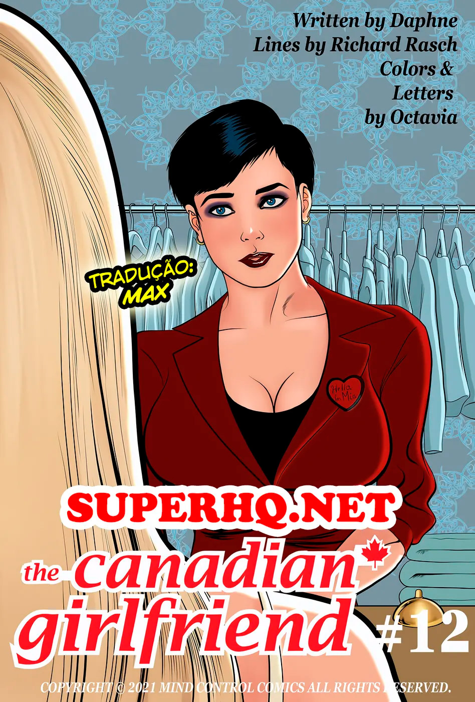 Página 1 do quadrinho adulto: A Namorada Canadense Parte 12 – Leia completo em XCOMICS