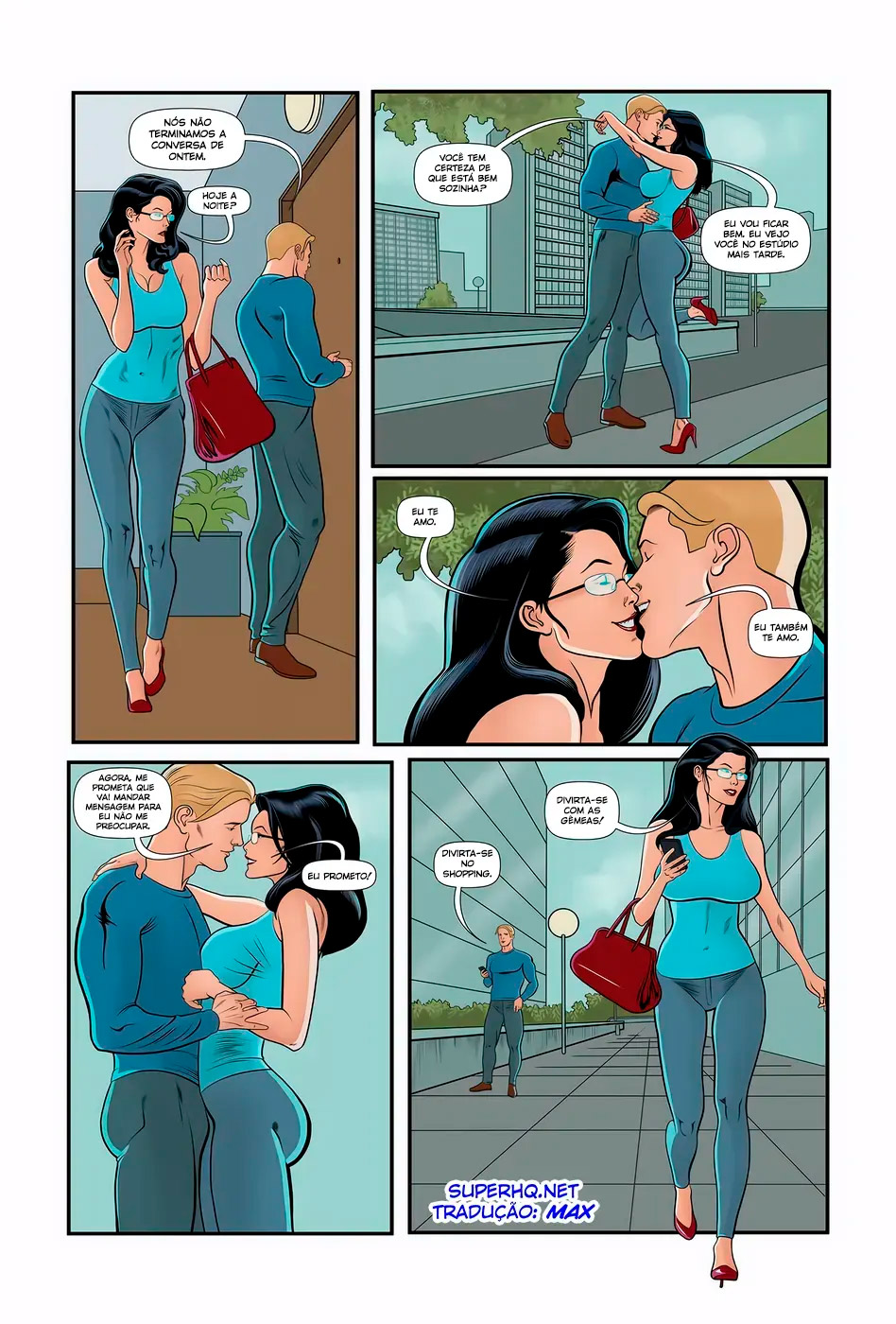 Página 11 do quadrinho adulto: A Namorada Canadense Parte 12 – Leia completo em XCOMICS