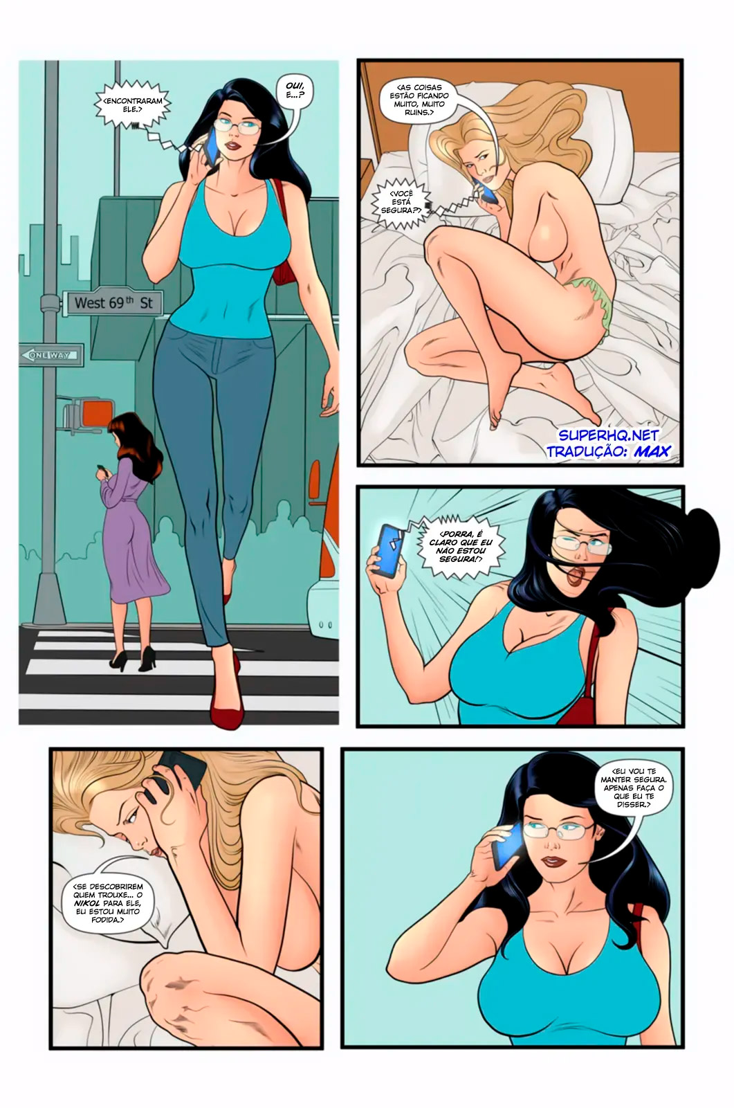 Página 7 do quadrinho adulto: A Namorada Canadense Parte 15 – Leia completo em XCOMICS