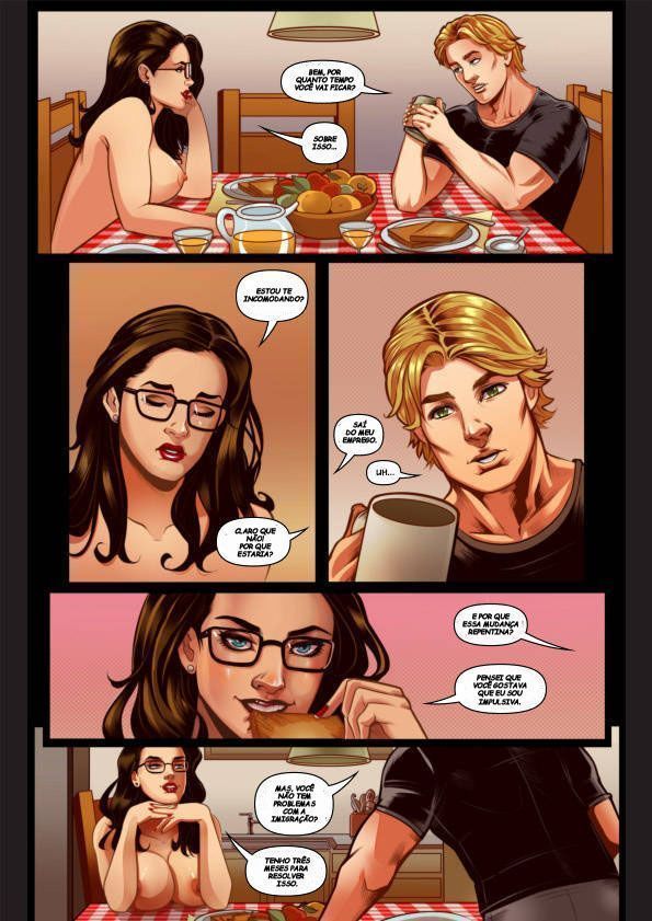 Página 2 do quadrinho adulto: A Namorada Canadense Parte 2 – Leia completo em XCOMICS