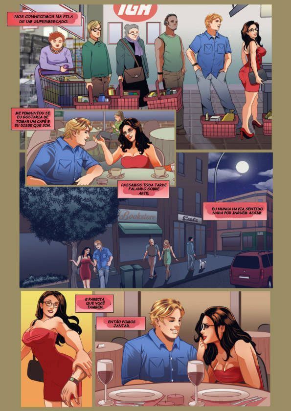 Capa do quadrinho adulto: A Namorada Canadense Parte 2 – Leia online em XCOMICS