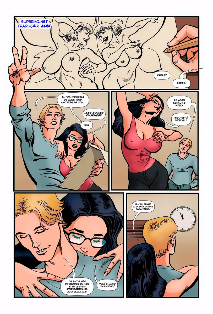 Página 4 do quadrinho adulto: A Namorada Canadense Parte 6 – Leia completo em XCOMICS