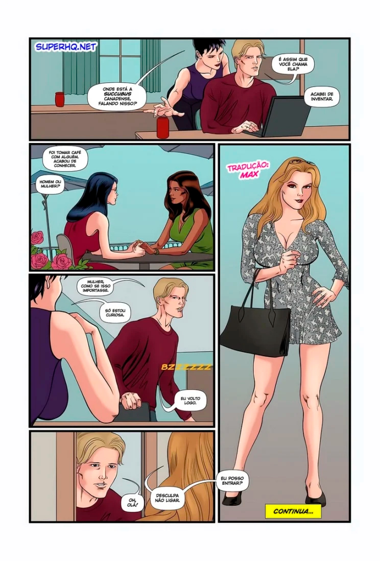 Página 13 do quadrinho adulto: A Namorada Canadense Parte 7 – Leia completo em XCOMICS