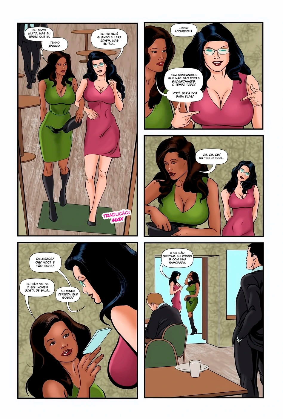 Capa do quadrinho adulto: A Namorada Canadense Parte 8 – Leia online em XCOMICS