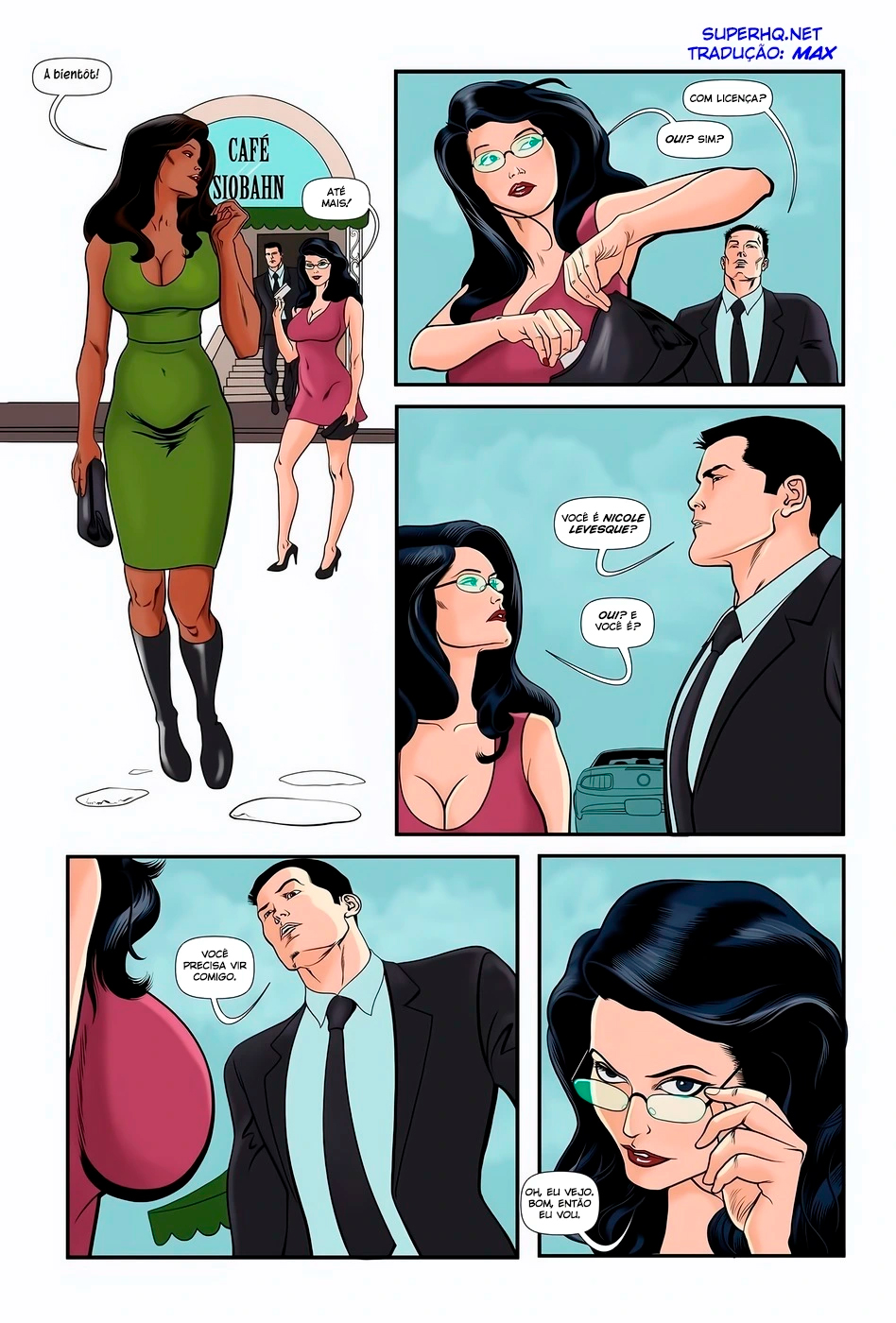 Página 6 do quadrinho adulto: A Namorada Canadense Parte 8 – Leia completo em XCOMICS