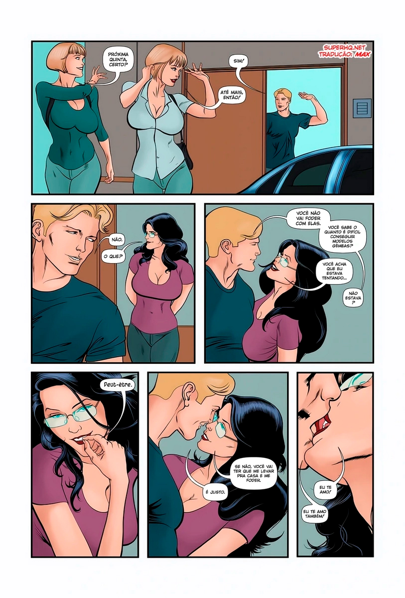 Página 12 do quadrinho adulto: A Namorada Canadense Parte 9 – Leia completo em XCOMICS