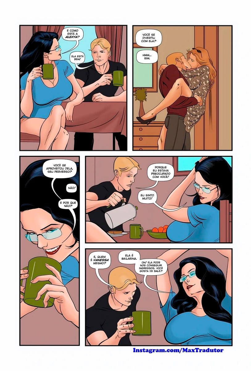Página 5 do quadrinho adulto: A Namorada Canadense Parte 9 – Leia completo em XCOMICS