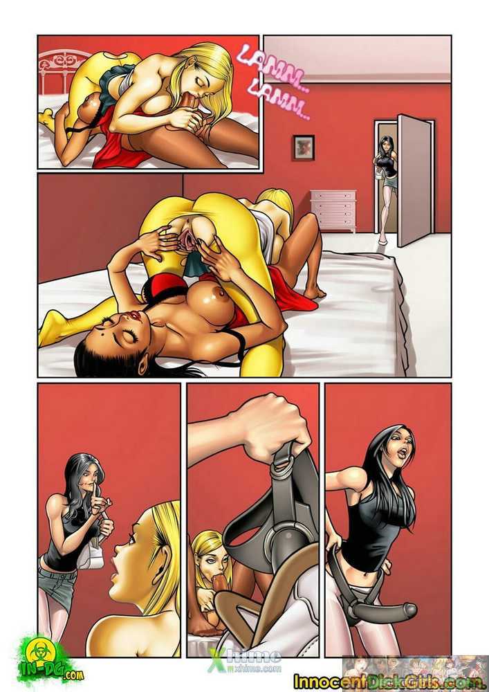 Página 10 do quadrinho adulto: A Namorada Travesti – Leia completo em XCOMICS