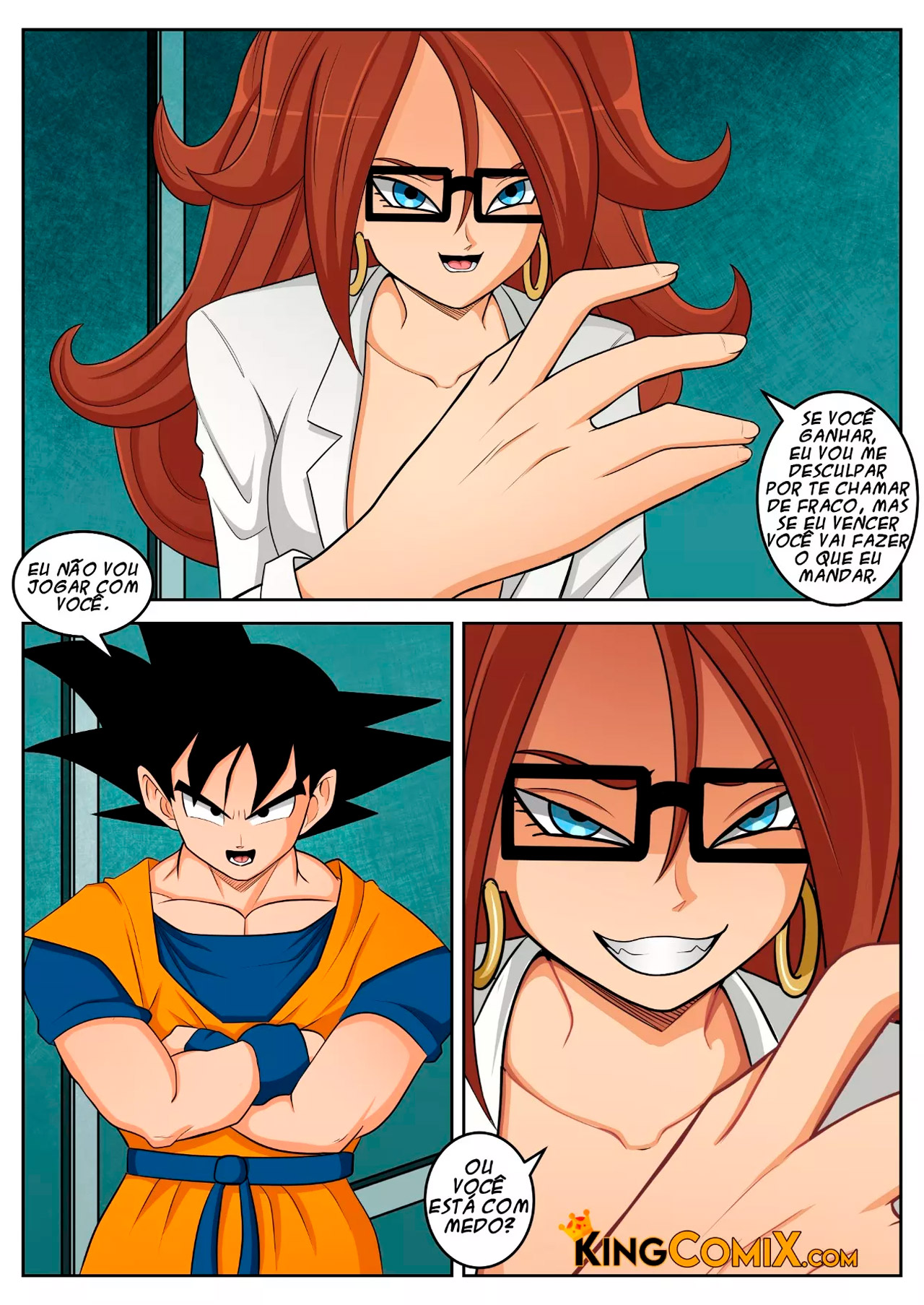 Página 6 do quadrinho adulto: A nova assistente de laboratório – Leia completo em XCOMICS