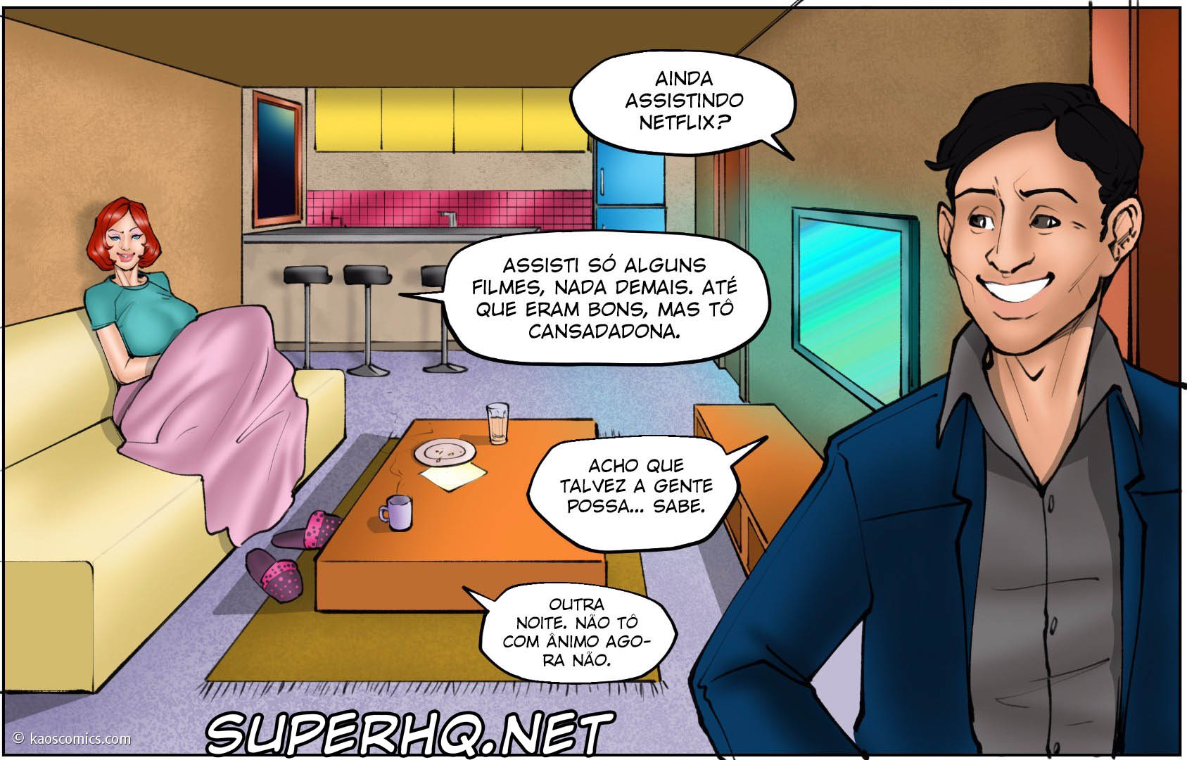 Página 60 do quadrinho adulto: A Nova Vida de Anabelle – Leia completo em XCOMICS