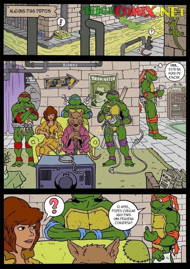 Página 3 do quadrinho adulto: A puta do canal 6 – Leia completo em XCOMICS