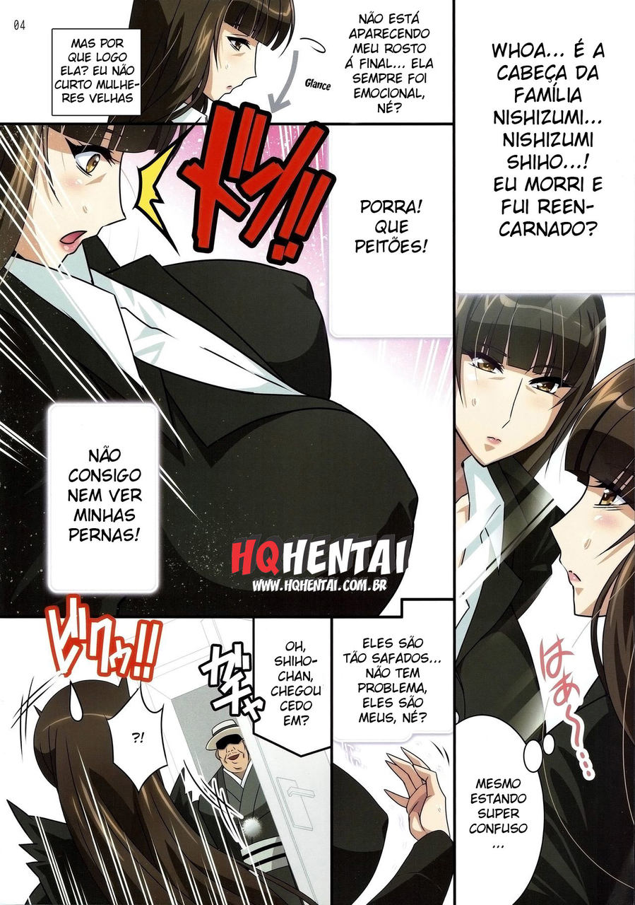 Página 4 do quadrinho adulto: A reencarnação de uma gostosa – Leia completo em XCOMICS